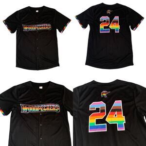 Success Brand Adult Men's Size L MiLB Fayetteville Woodpeckers #22 Mesh Jersey